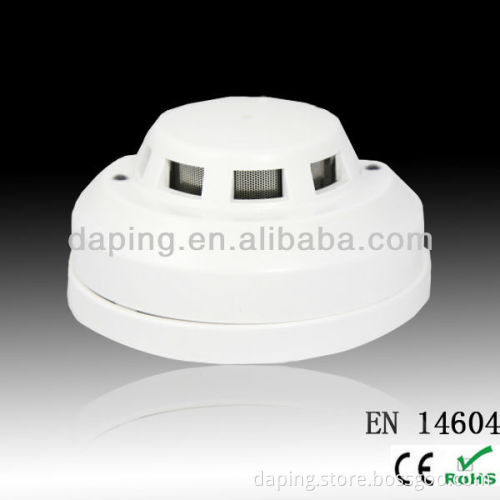 top mounted wire smoke detector alarm with ce approved